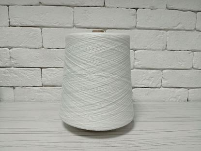  Зображення Трикотажна акрилова пряжа.001 БІЛИЙ. 100% ПАН HB. 1600м/100г 