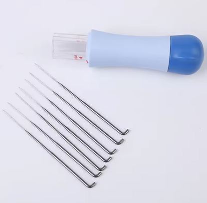  Зображення Тримач пластиковий на 7 голок 